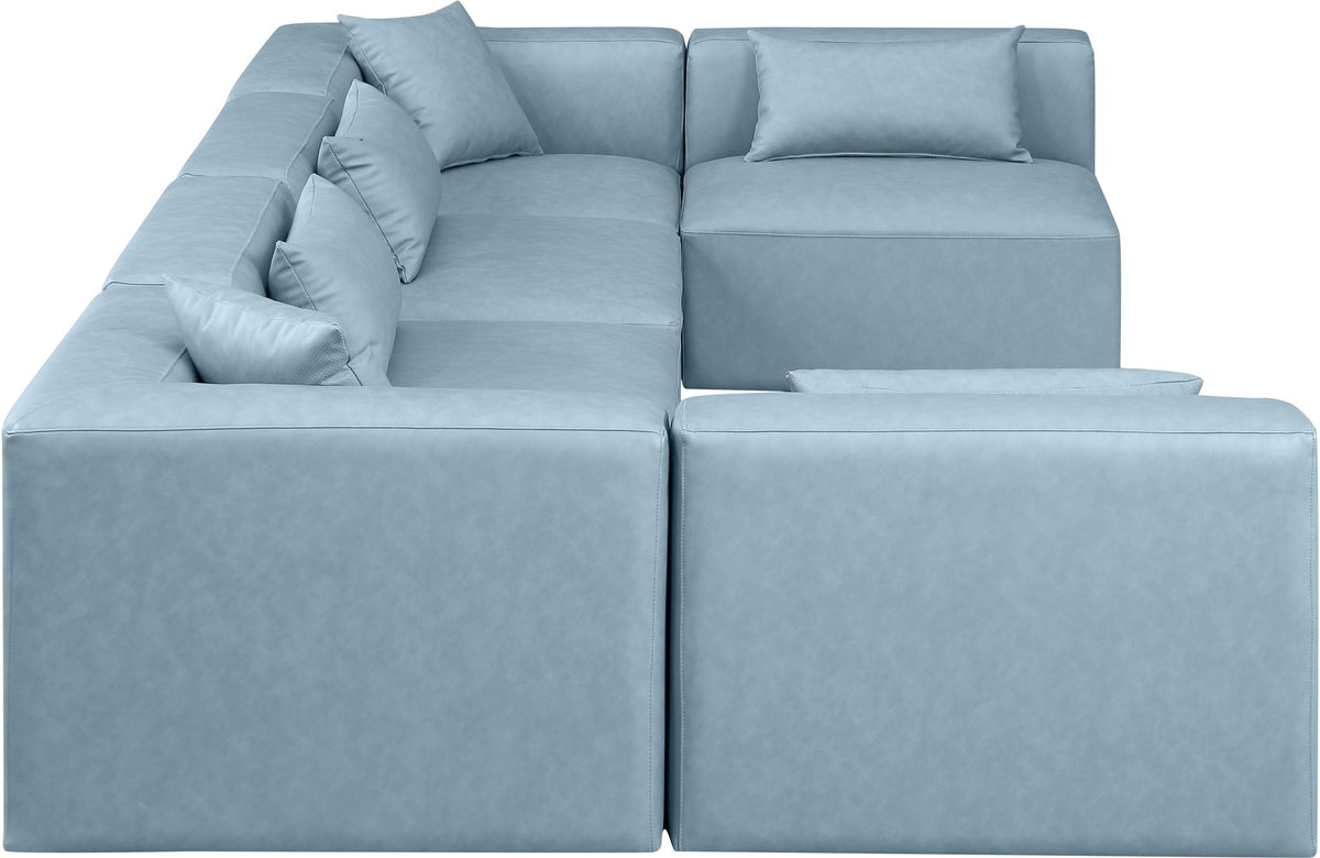 Cube - 6 Piece Modular Armless Sectional