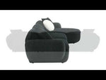 Lucifer - Chair - White Shimmer Chenille
