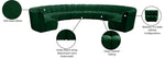 Infinity - 10 Piece Velvet Modular Sectional