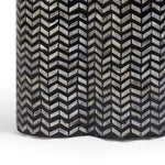 Mother Of Pearl Shell Side Table - Truffle