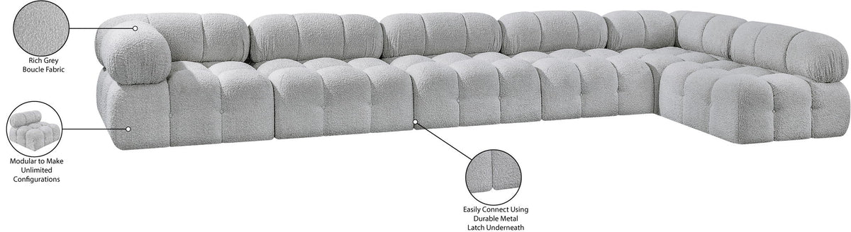 Ames - 6 Piece Modular L-Shaped Sectional