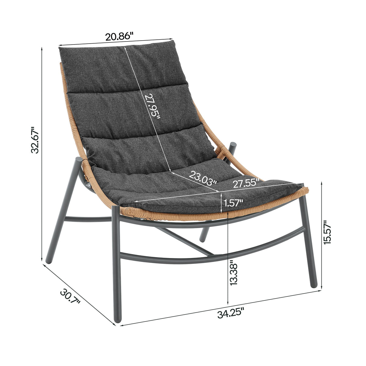Manhattan Sunset - 3-Piece Conversation Set