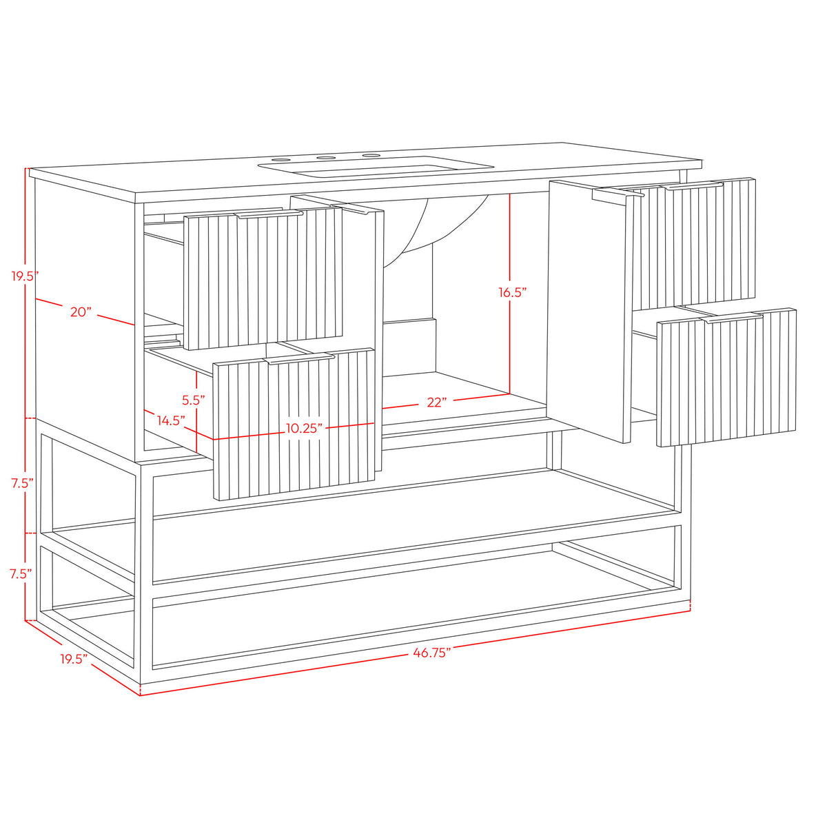 Monad - Bathroom Vanity