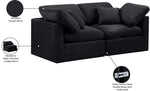 Indulge - Velvet 2 Seat Modular Sofa