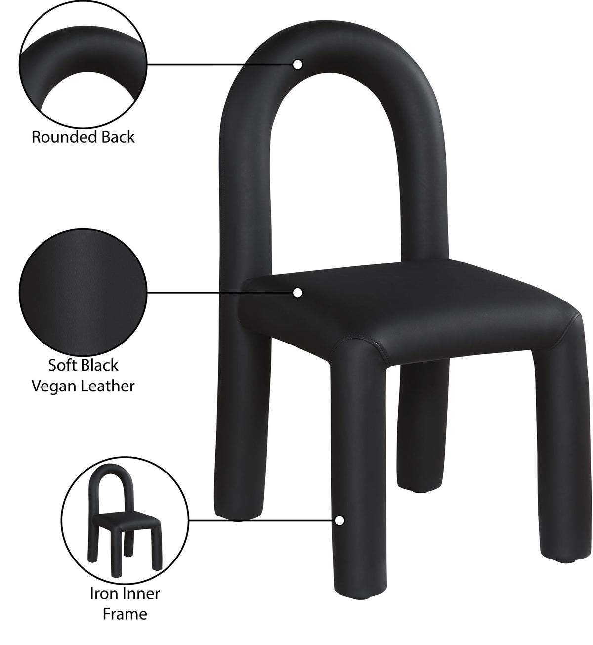 Amari - Faux Leather Dining Chair (Set of 2)