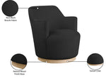 Clarita - Boucle Swivel Accent Chair