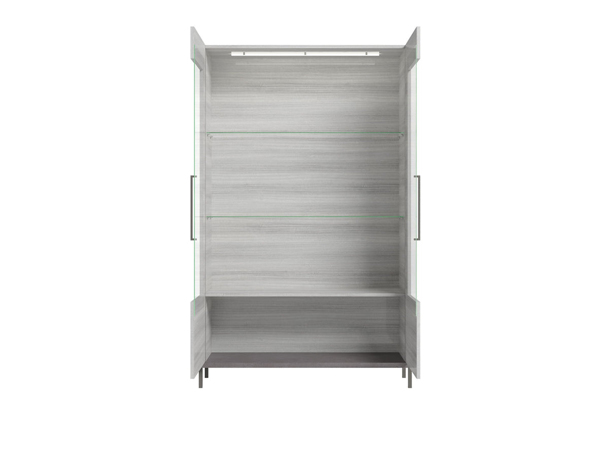 Mia - 2 Door China - White / Gray / Silver