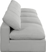 Comfy - Linen Modular Armless Sofa 4 Seats
