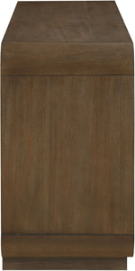 Windsor - Solid Wood And Brown Cane Sideboard / Buffet - Brown