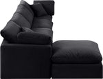 Indulge - Velvet 5 Piece Modular Sectional With Chaise