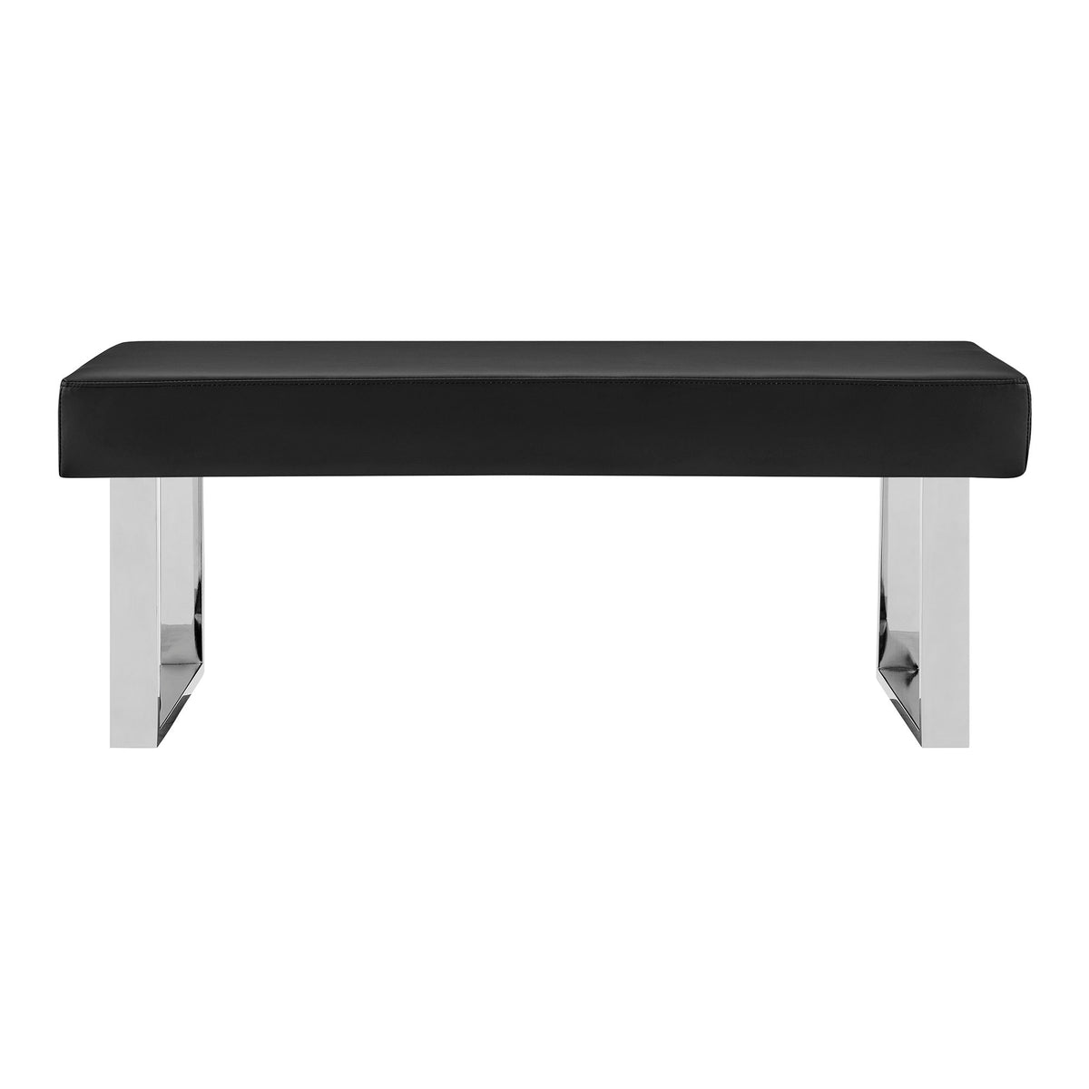 Amanda - 3 Piece Rectangular Dining Set - Black