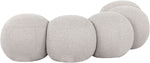 Apollo - Boucle Fabric Bench