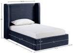 Kendall - Velvet Upholstered Bed