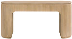 Astrid - Solid Wood And Oak Veneer Desk