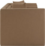 Everett - Vegan Leather Upholstered Loveseat