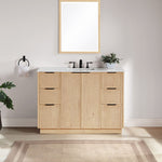 Willard - Engineered Stone And Solid Wood Bathroom Vanity