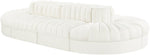 Rummi - Oval Velvet Performance Fabric Upholstered 8 Piece Modular Sectional