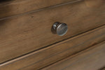 Feddinger - Five Drawer Chest - Medium Brown