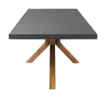Suan - Outdoor Rectangular Dining Table - Gray