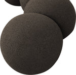Apollo - Boucle Fabric Bench