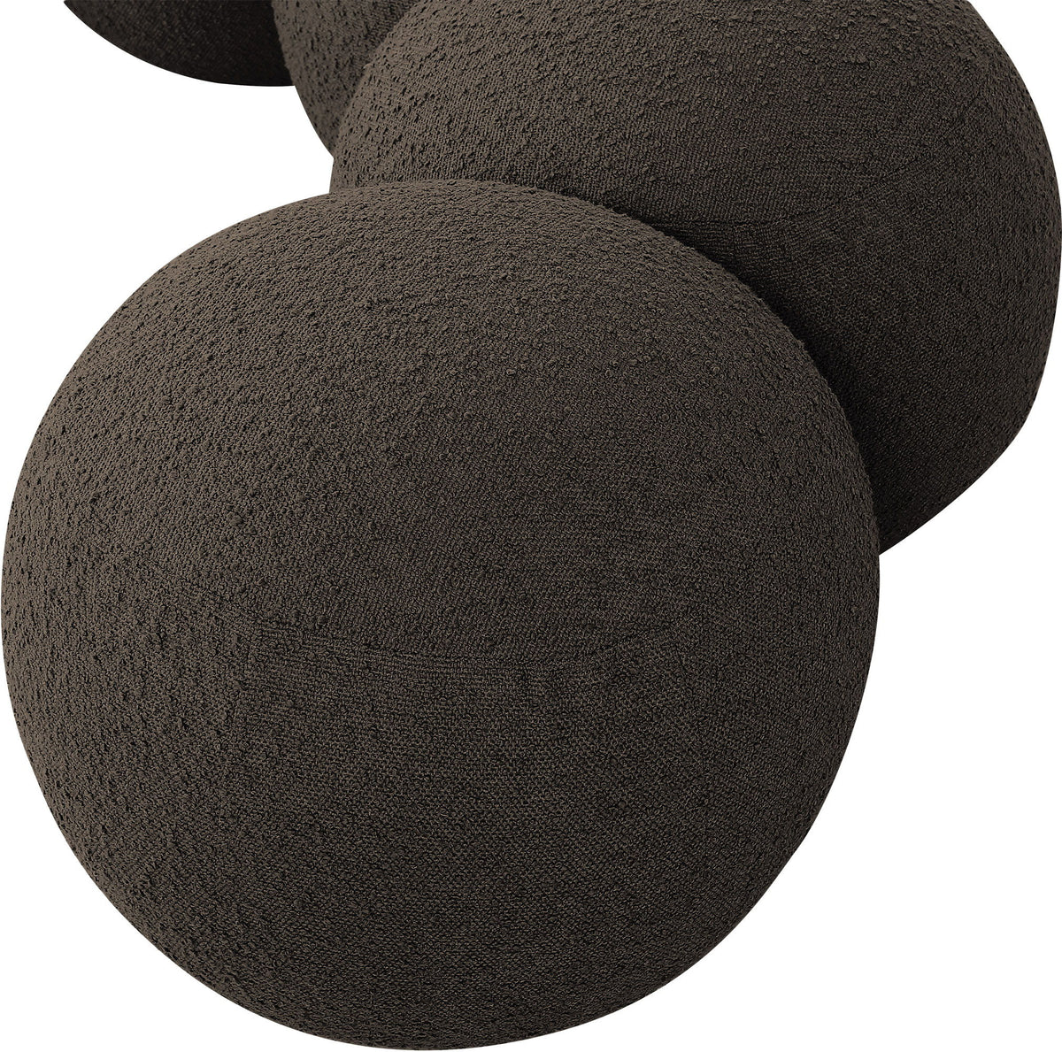 Apollo - Boucle Fabric Bench