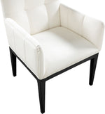 Adrian - Dining Arm Chair (Set of 2) - Black Legs