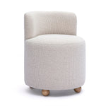 Hakuna - Performance Boucle Desk Chair - Cream