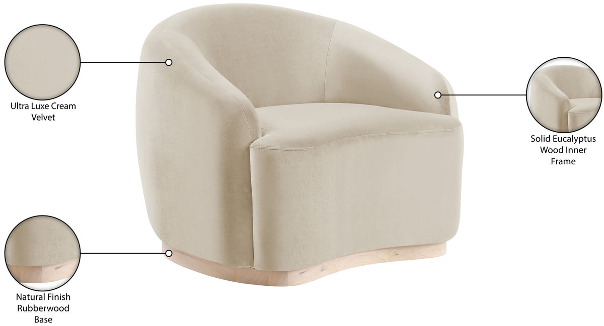 Gustavo - Velvet Upholstered Chair