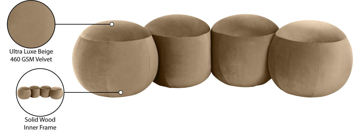 Apollo - Velvet Bench