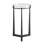 Midas - Round Accent Table - Dark Bronze