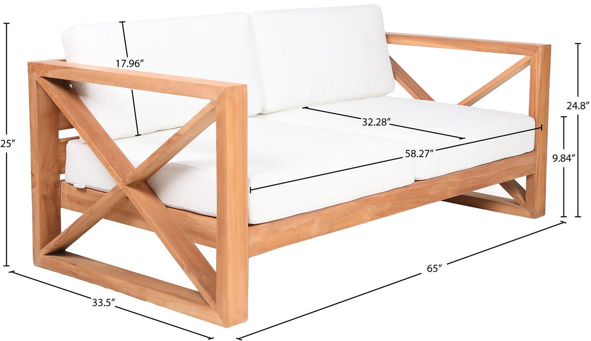 Anguilla - Water Resistant Outdoor Loveseat