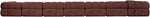 Orin - Velvet Performance Fabric Upholstered 8 Piece L-Shaped Sectional