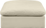 Comfy - Faux Leather Ottoman