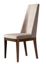 Eva - Chair - Beige / Dark Brown