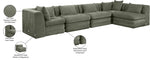 Stellar - 5 Piece Upholstered Modular Sectional