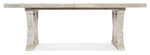 Serenity - Topsail Rectangle Dining Table With 2-18" Leaves - Beige