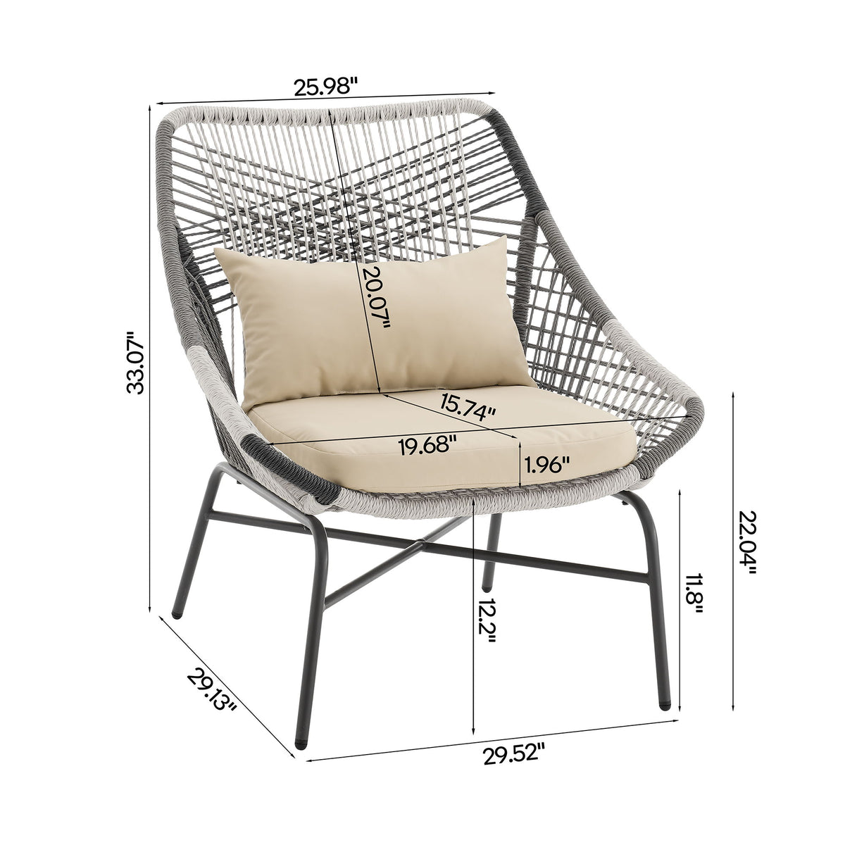 Manhattan Ashland - 5-Piece Conversation Set