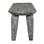 Fade To Black - Wood Bench - Black / White