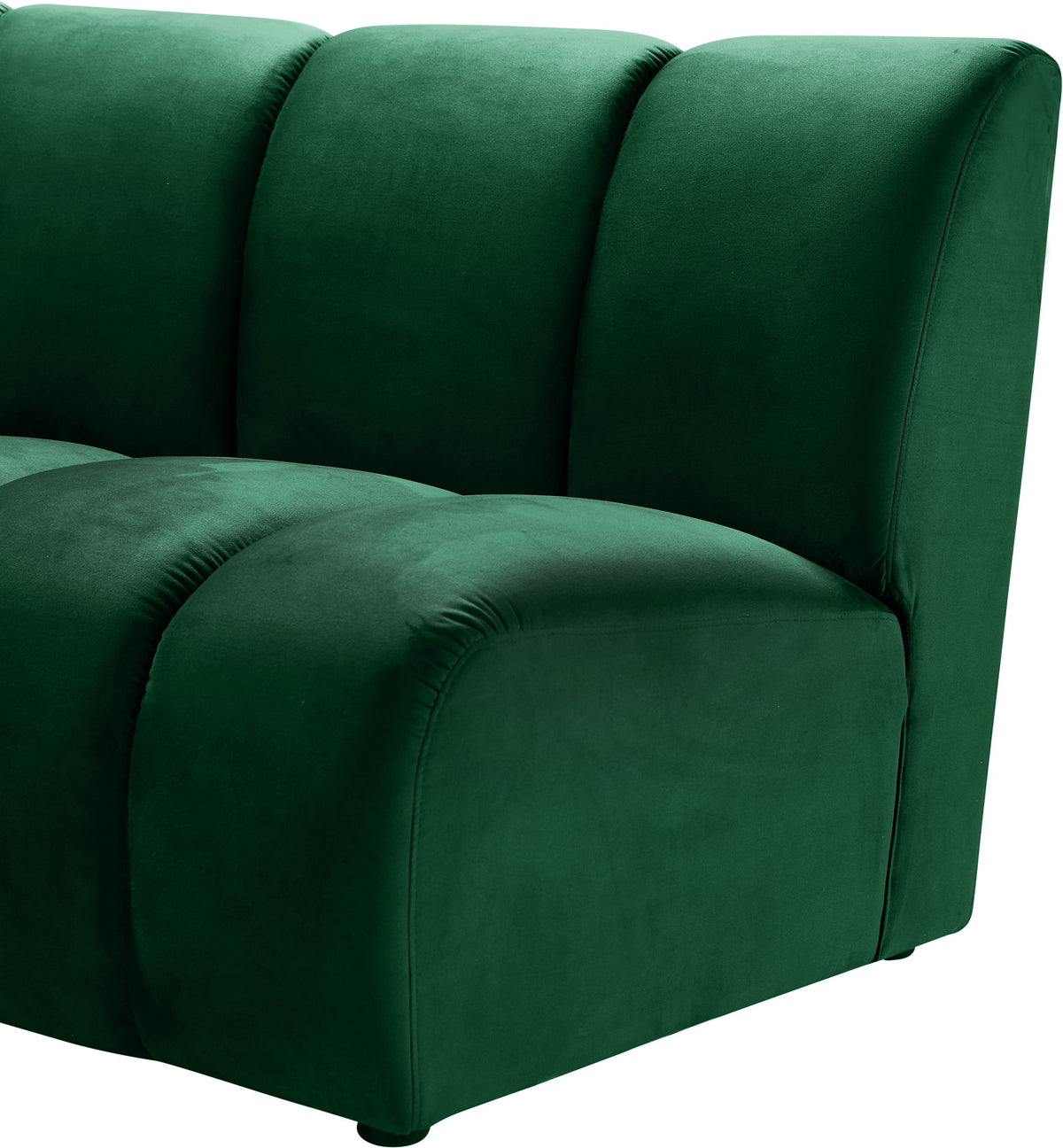 Infinity - 2 Piece Velvet Modular Sectional
