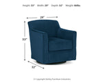 Bradney - Swivel Accent Chair
