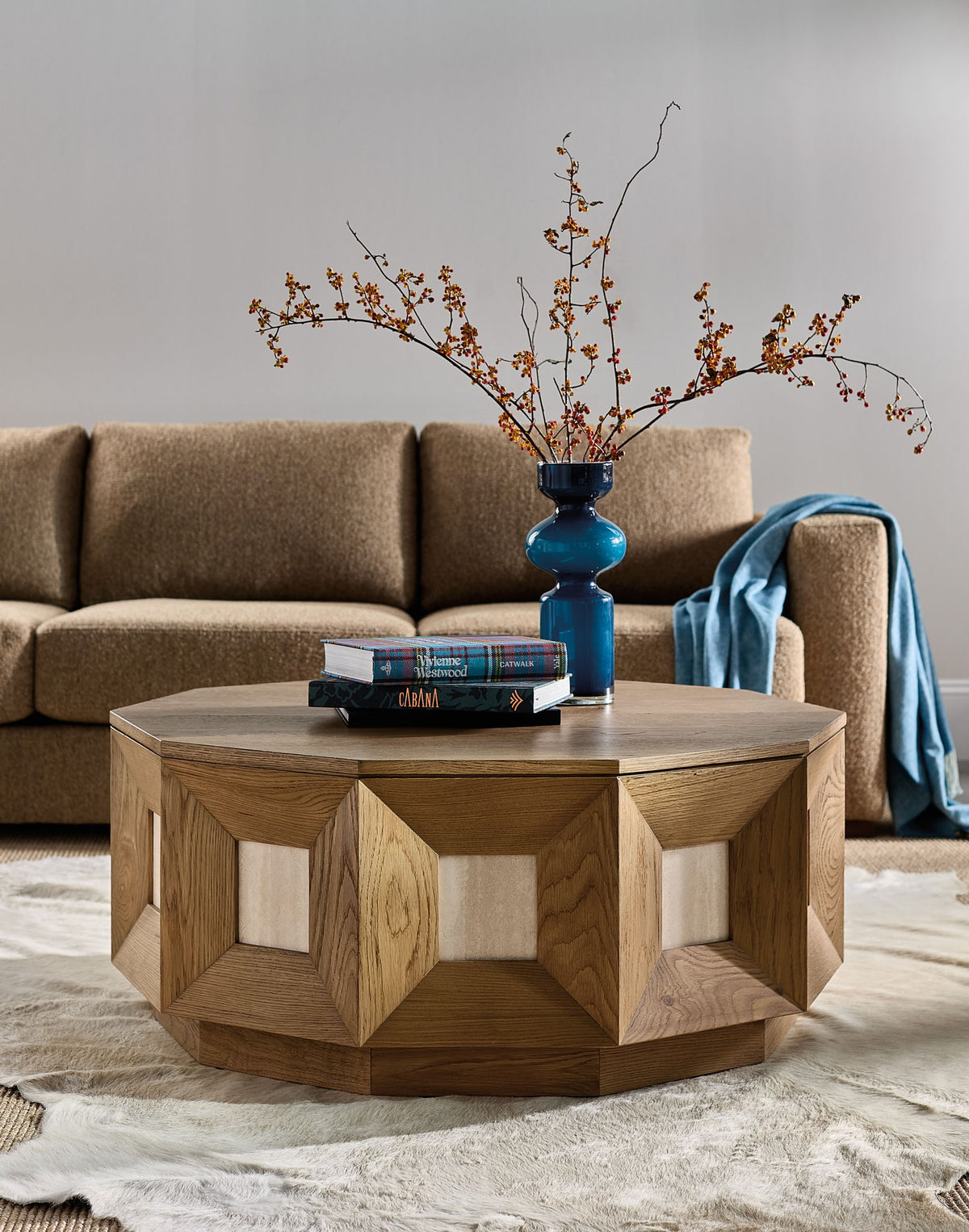 Commerce And Market - Haven Cocktail Table - Light Brown
