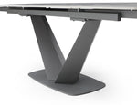 Cloud - Dining Table - Gray / Black