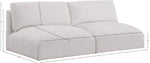 Ease - 2 Seat Modular Armless Sofa