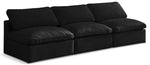 Plush - Modular Armless 3 Seat Sofa