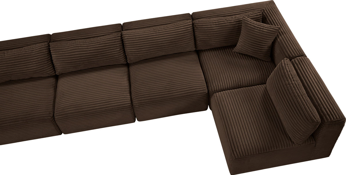 Shaggy - 7 Piece Modular Sectional