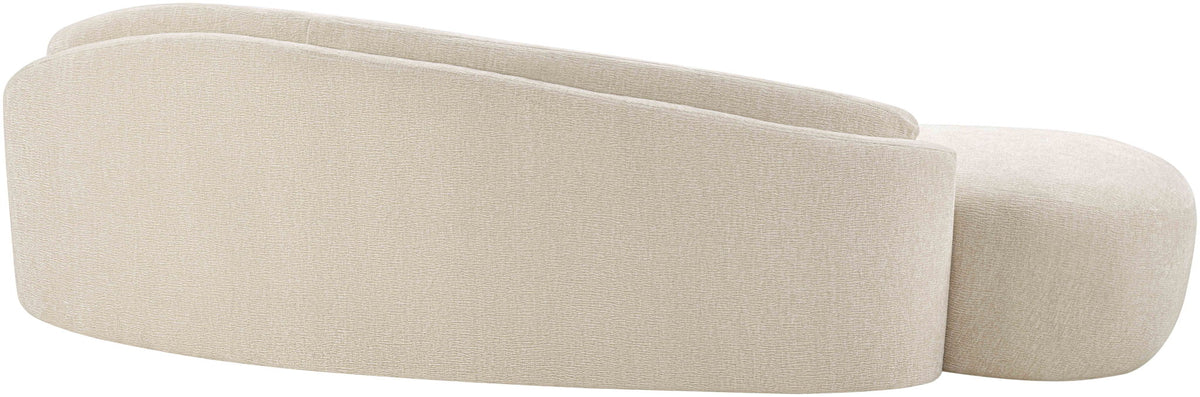Caspian - Chenille Fabric Upholstered Sofa