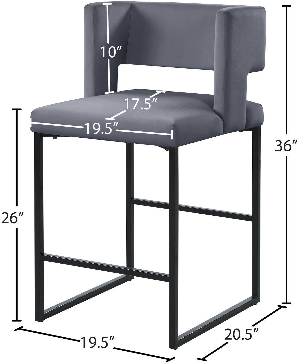 Caleb - Counter Stool (Set of 2)