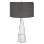 Citadel - Marble Table Lamp - White