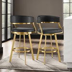 Saturn - Counter Height Bar Stool - Gold