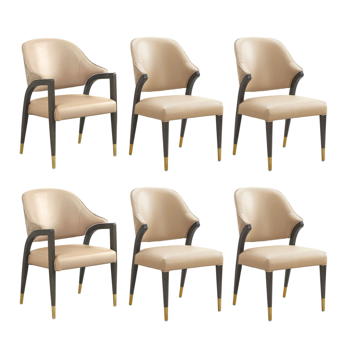 Manhattan Collette - Wood Upholstered Side Chair (Set of 2)
